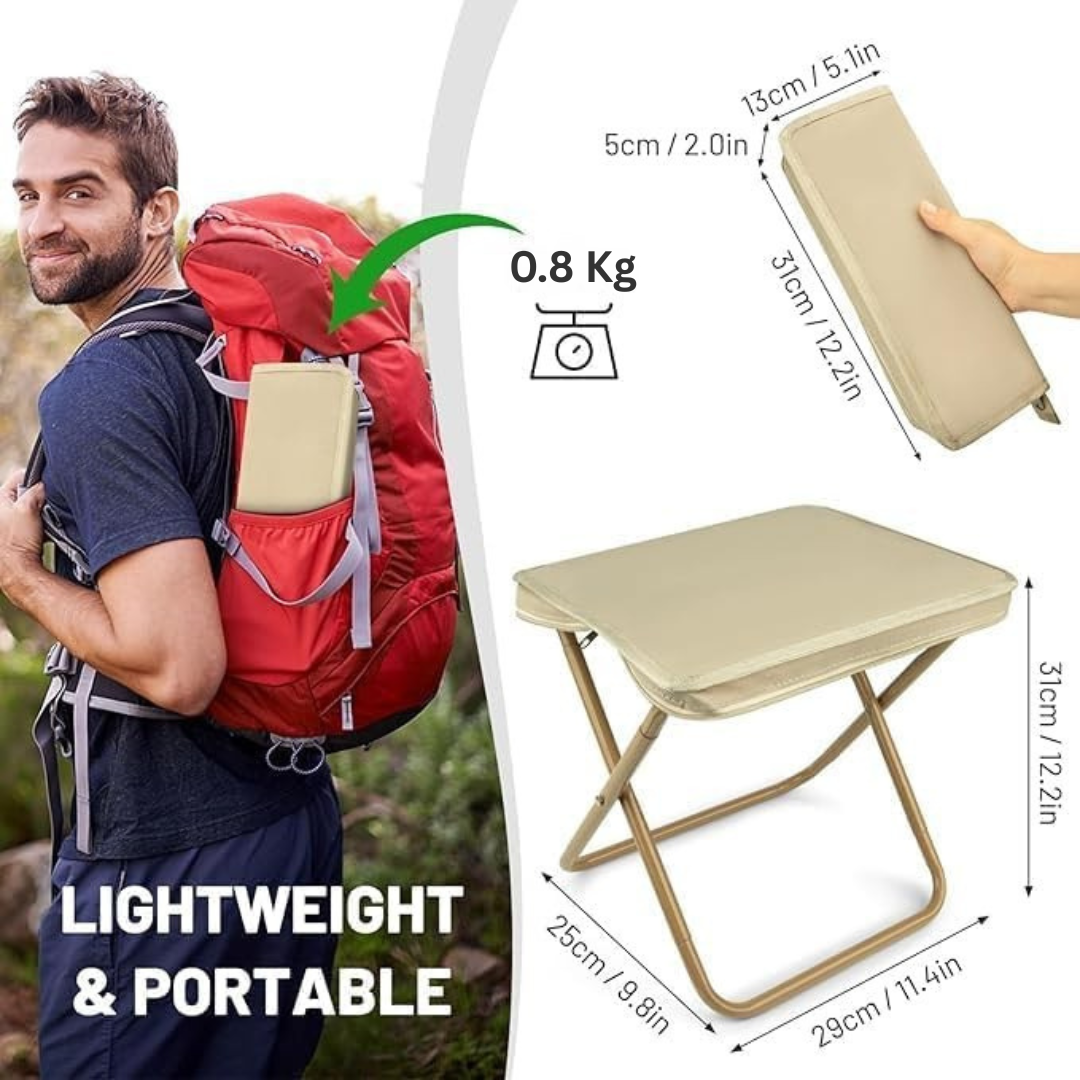 Heavy-Duty Foldable Stool