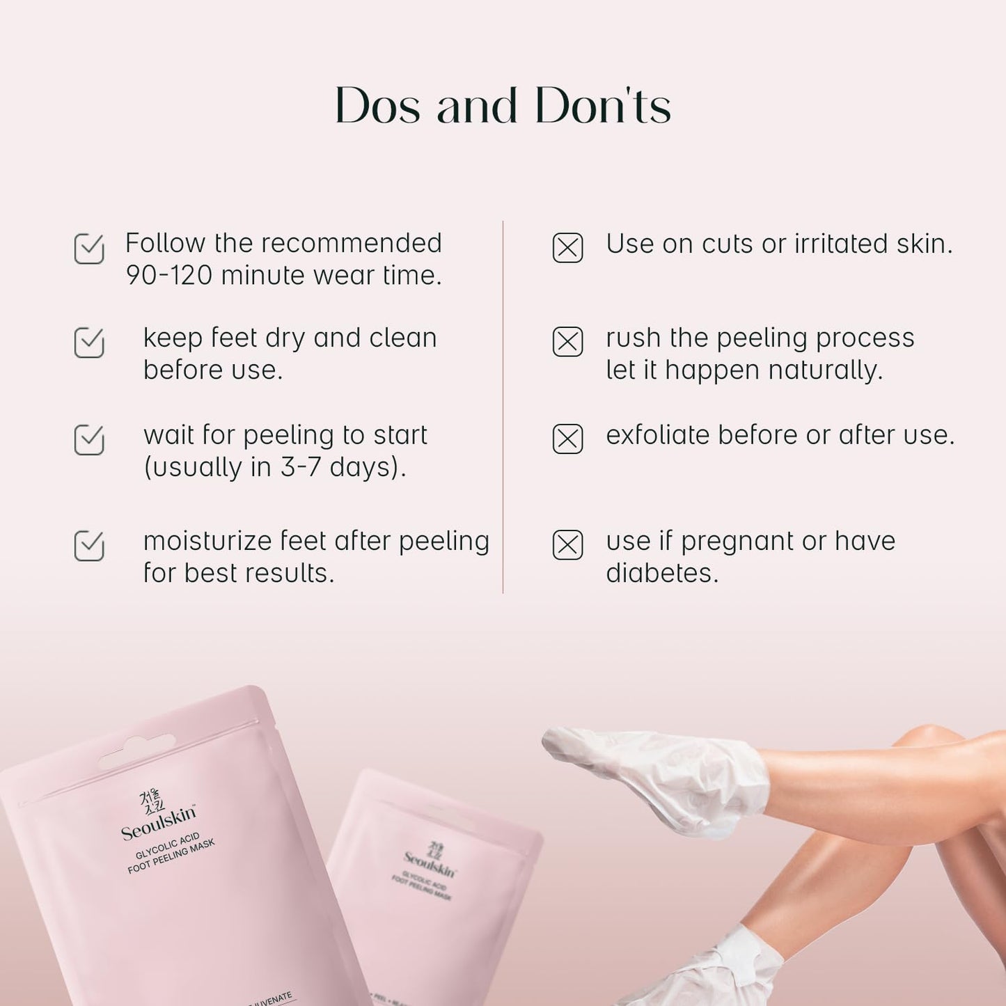 Baby Skin Foot Peel Mask