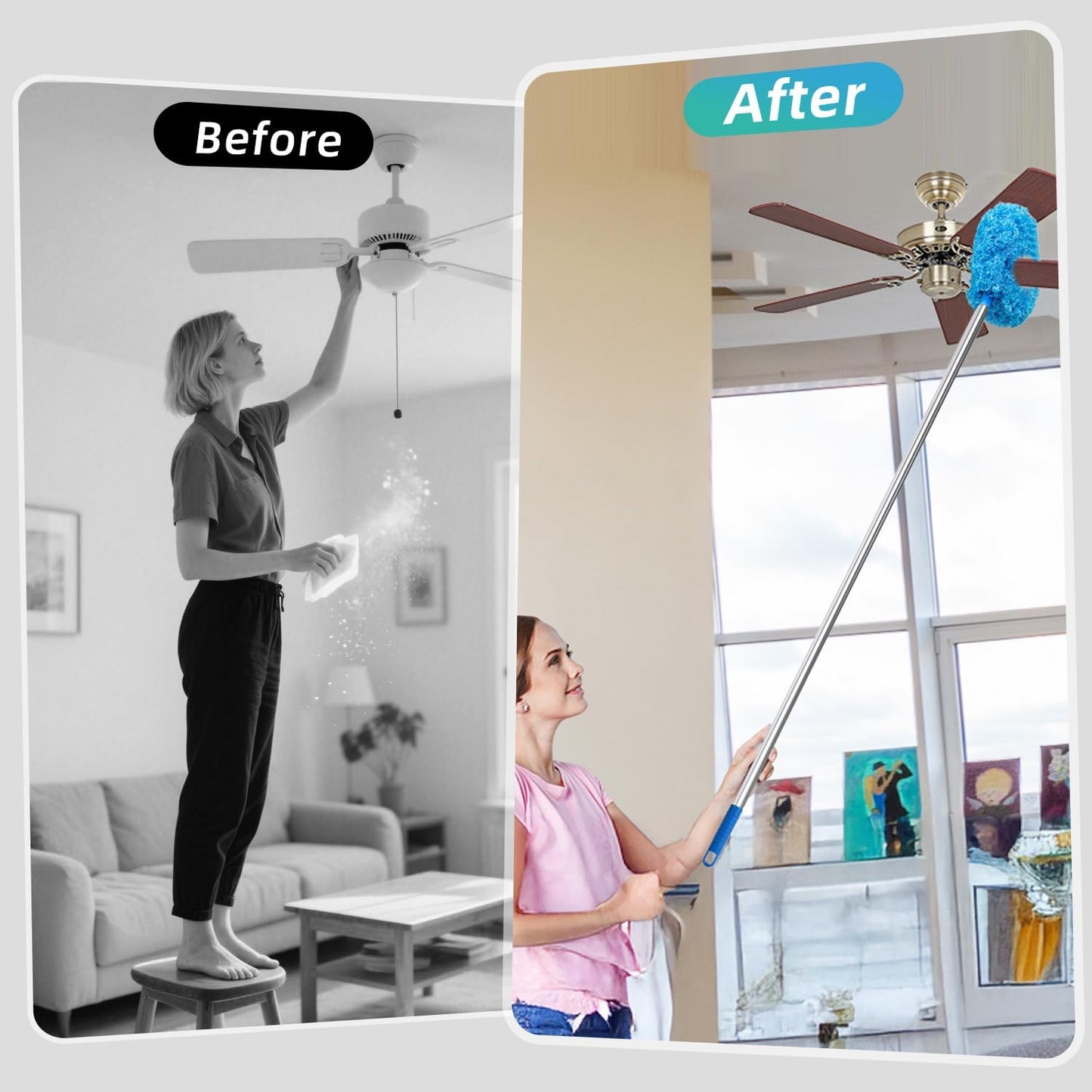 Extendable Microfibre Duster