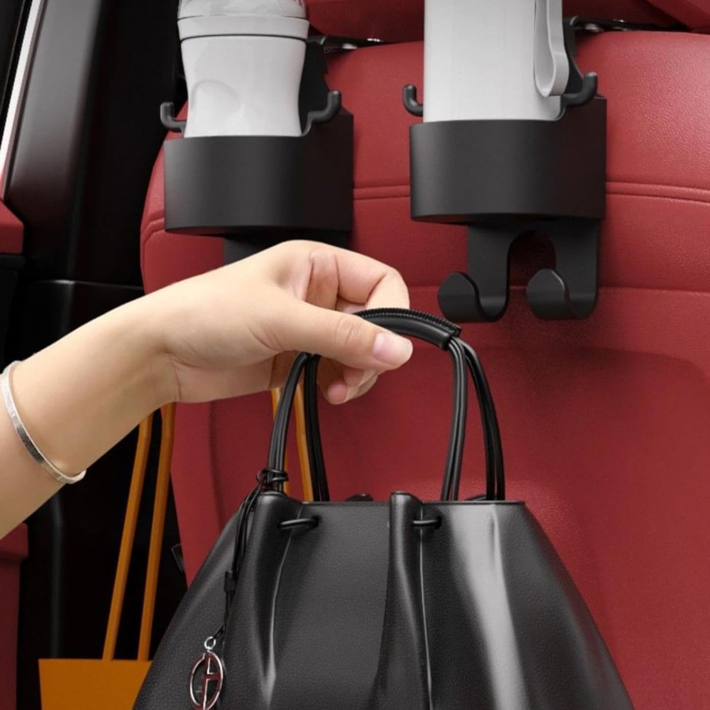 Car Seat Storage Cup & Mobile Holder (Set of 2)