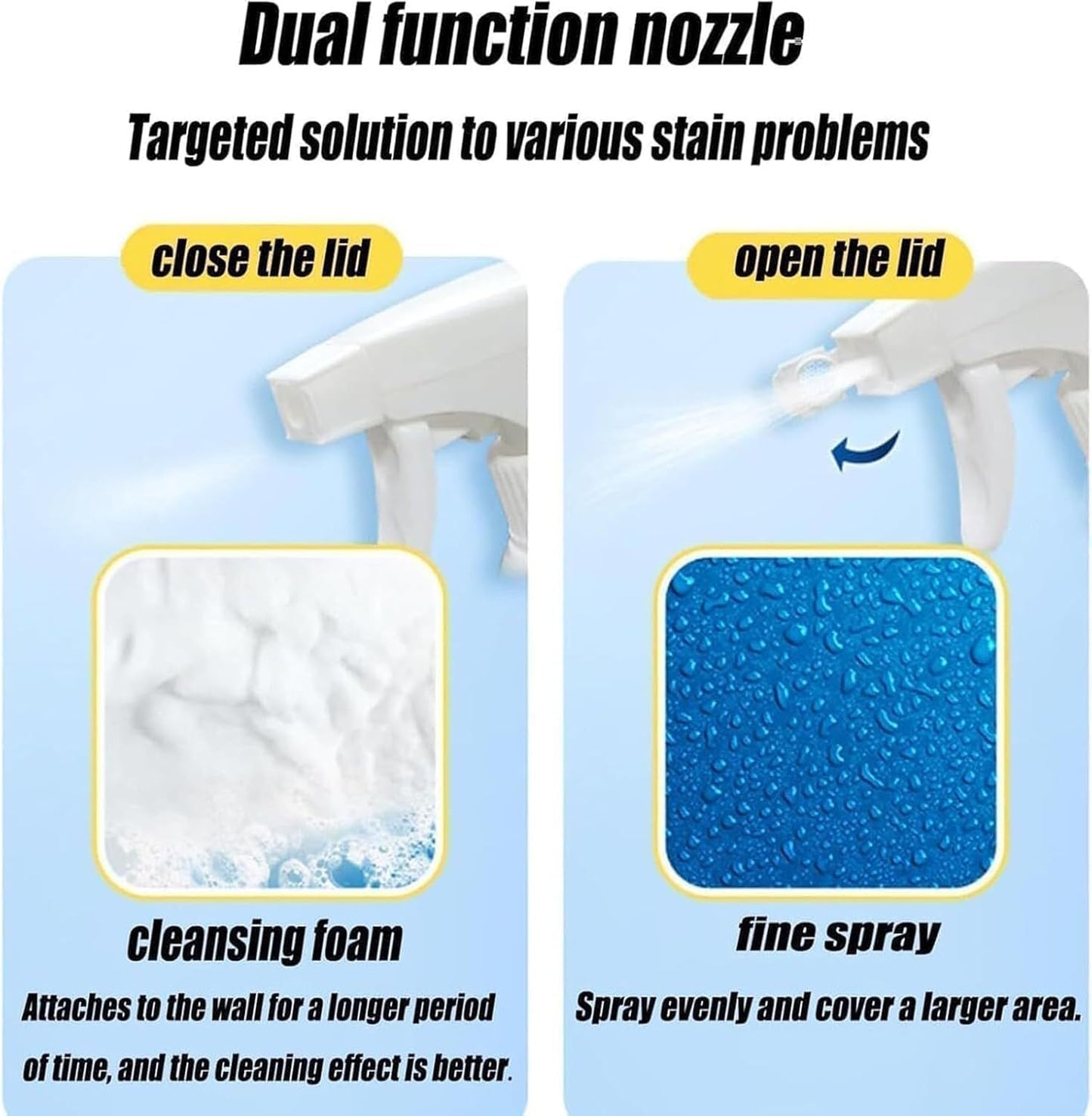 Multipurpose Bathroom Stain Cleaner - Pack of 3