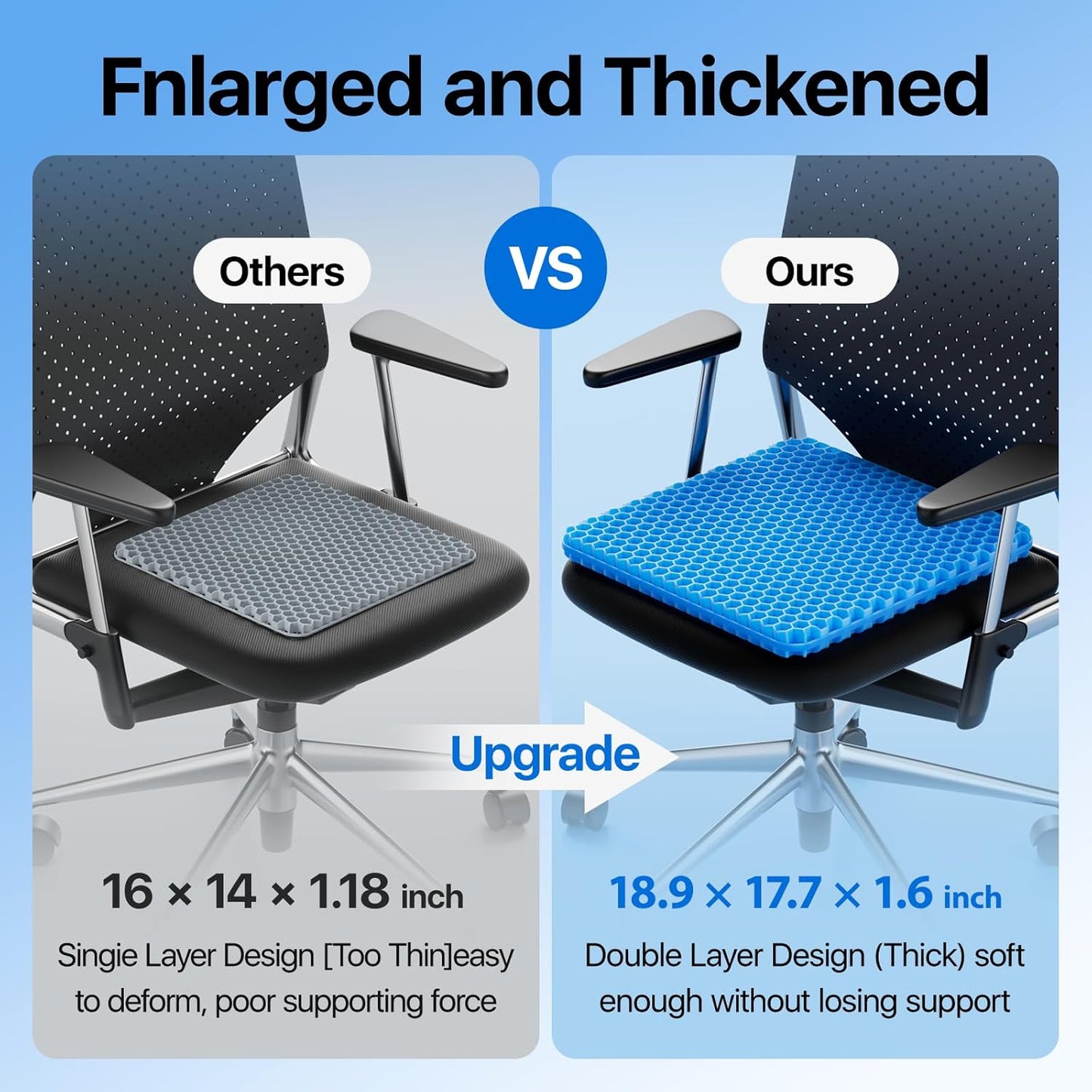 Ortho Gel Seat Cushion