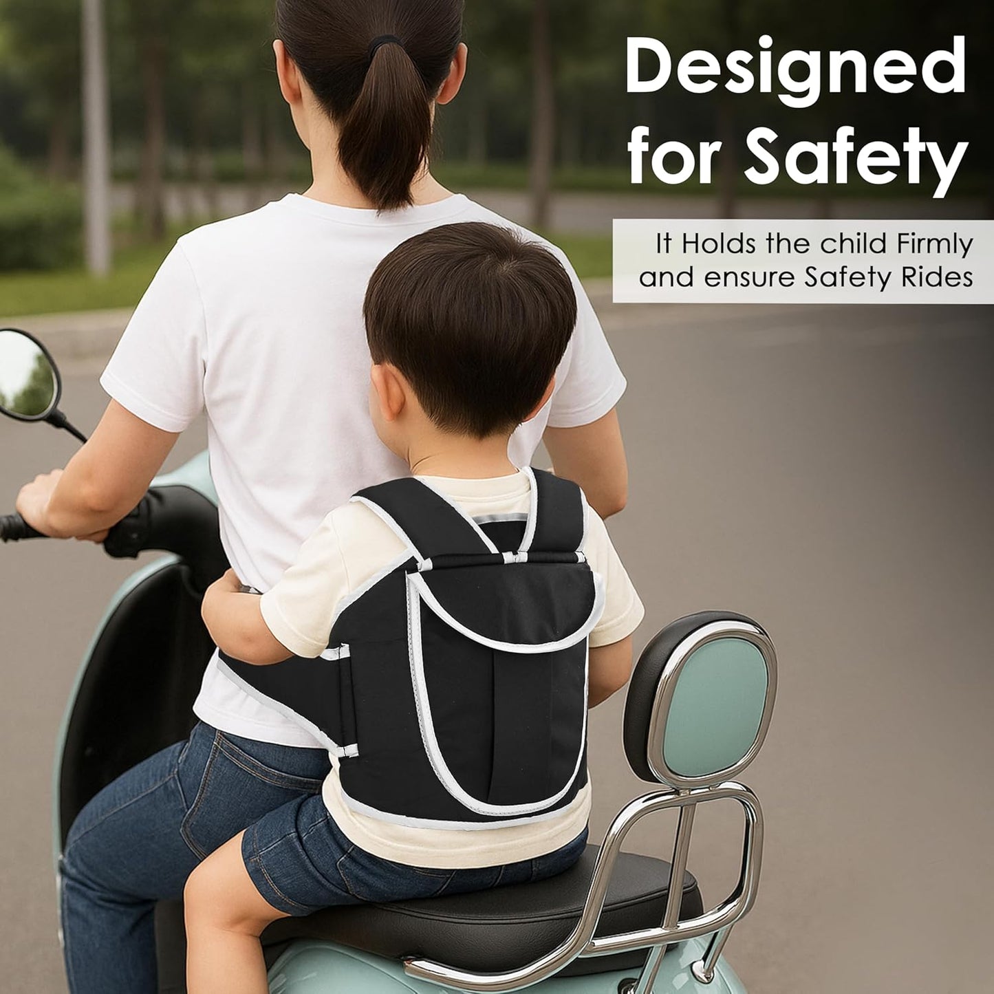 Adjustable Motorcycle Safety Harness Strap