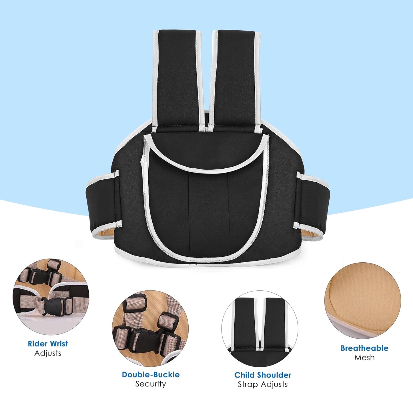 Adjustable Motorcycle Safety Harness Strap