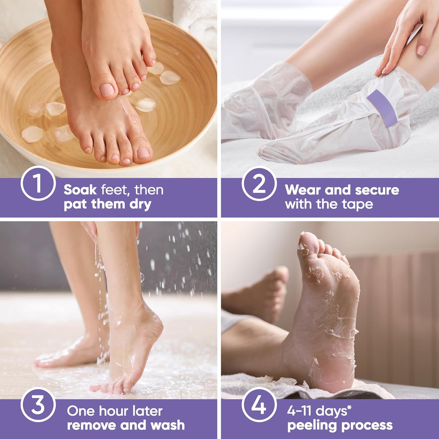 Baby Skin Foot Peel Mask