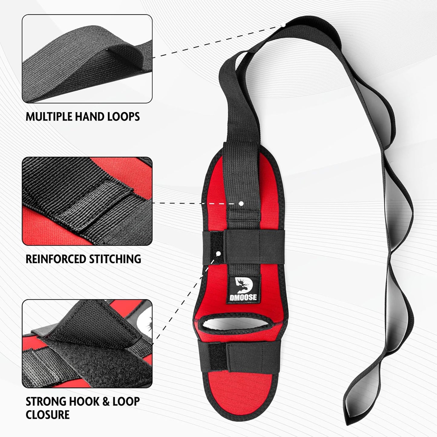 Ortho Stretching Strap | Stretcher Belt for Heel, Knee & Leg Pain
