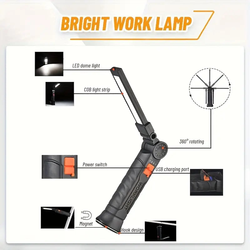 Icon Rechargeable Magnetic Worklight