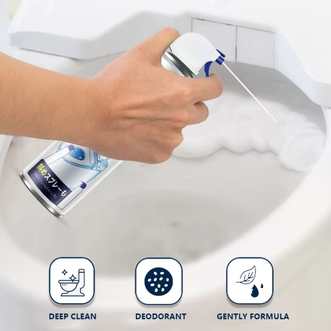 Multipurpose Toilet Foam Cleaning Spray