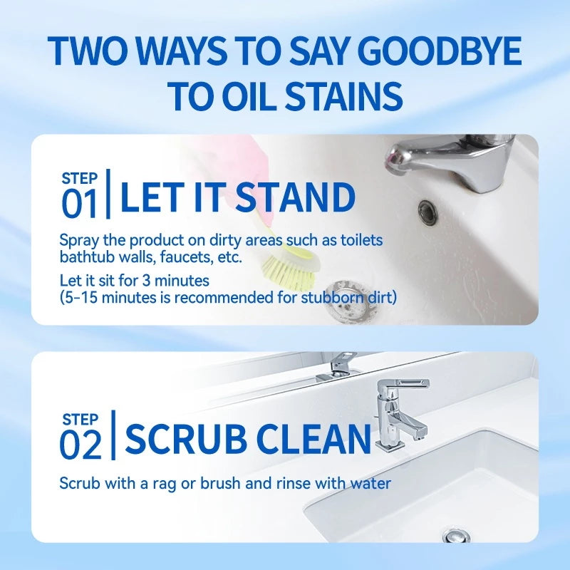 Multipurpose Bathroom Stain Cleaner - Pack of 3