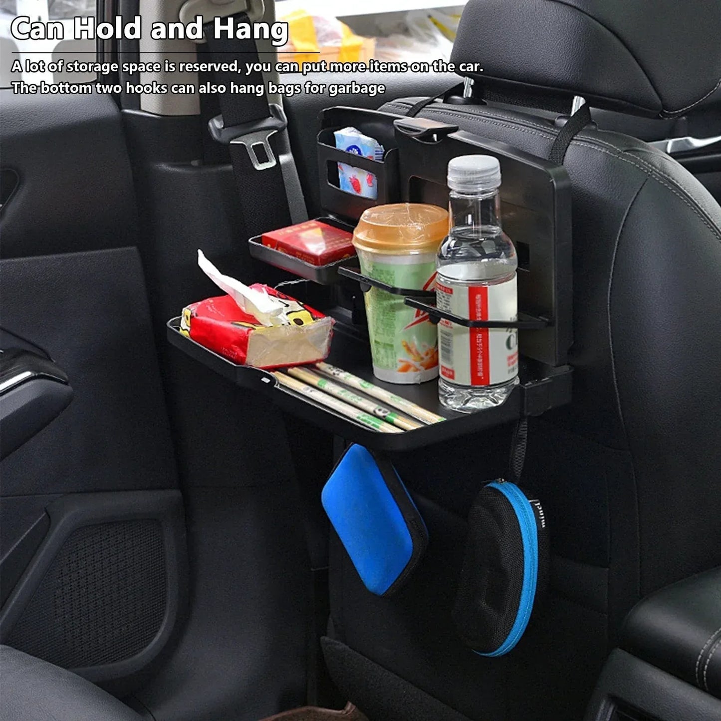 Multipurpose Car Back Seat Tray