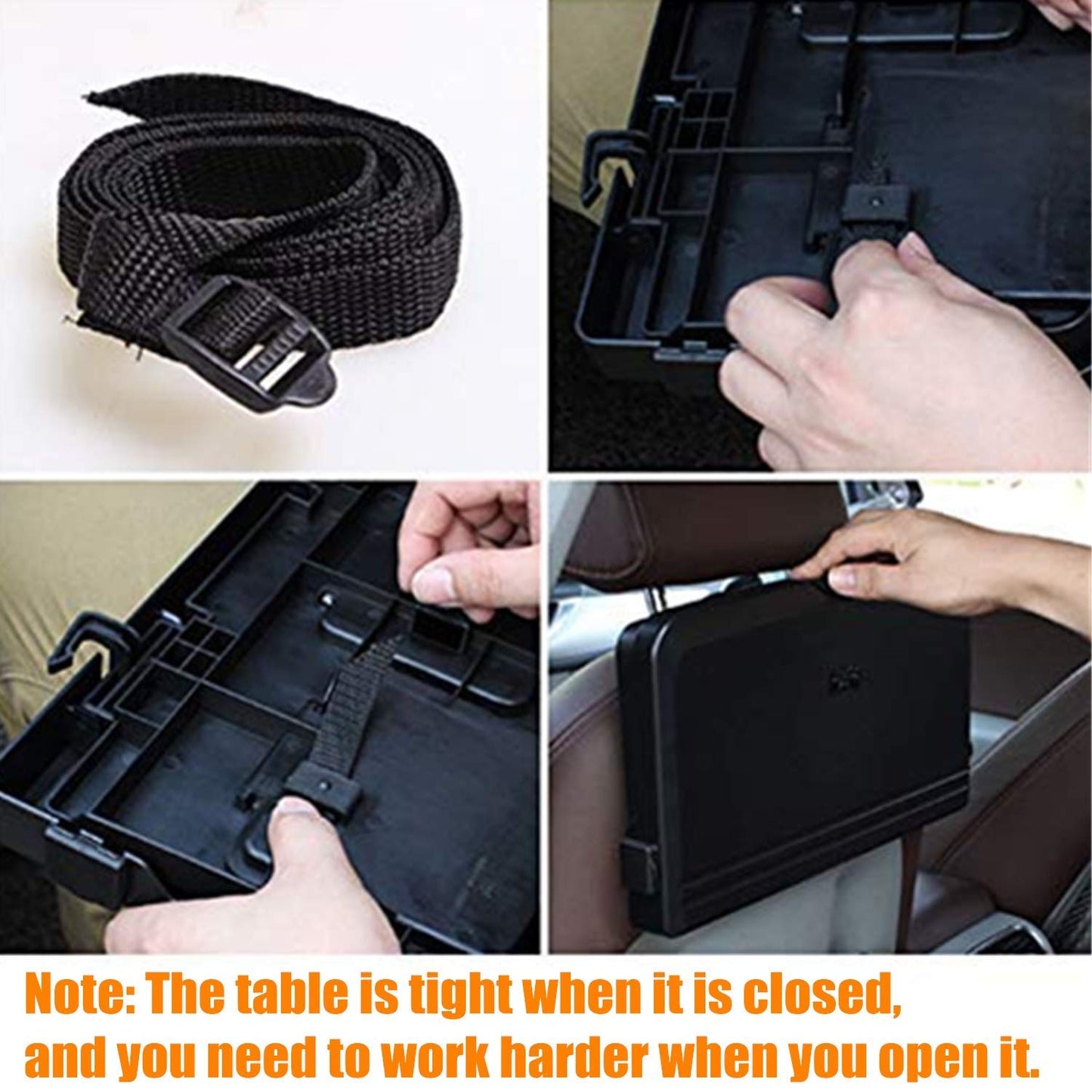 Multipurpose Car Back Seat Tray