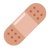 Thin, non-slip patch design
