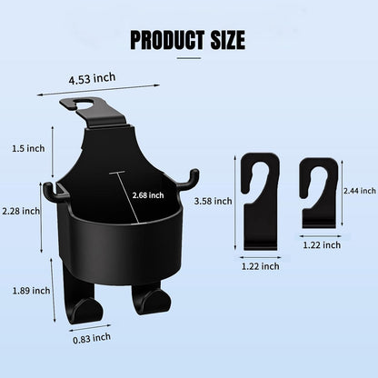 Car Seat Storage Cup & Mobile Holder (Set of 2)
