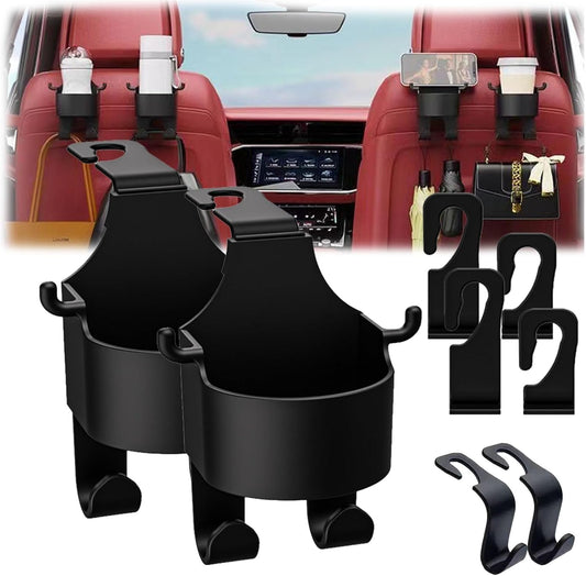 Car Seat Storage Cup & Mobile Holder (Set of 2)