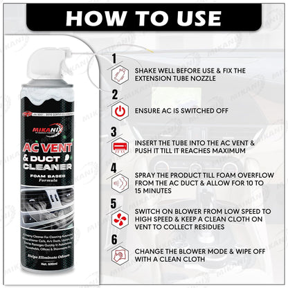Car AC Vent & Duct Cleaner