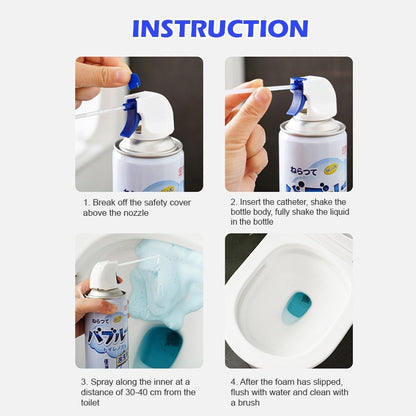 Multipurpose Toilet Foam Cleaning Spray
